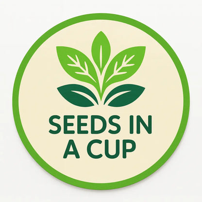 Complete Seeds In A Cup Banana Pepper growing system: recyclable planter, premium soil, and non-GMO Capsicum annuum seeds. Indoor seed starter kit manufactured in Cleveland, Ohio, USA.